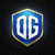 DOTA2战队OG官方logo，蓝色盾牌标志